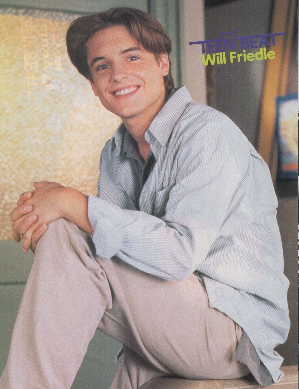 Will Friedle pinup Zachery Ty Bryan soccer ball picture Home Improvement Brad