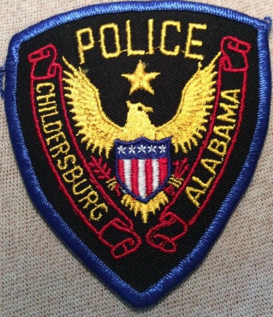 AL Childersburg Alabama Police Patch
