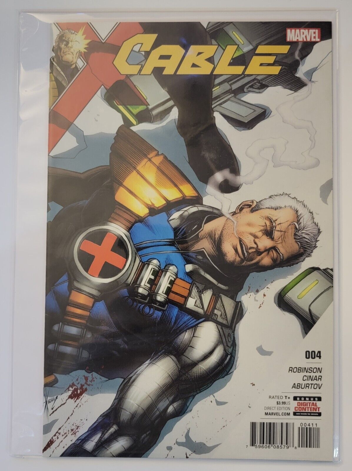 Cable Marvel Comics #004 Bagged and Boarded