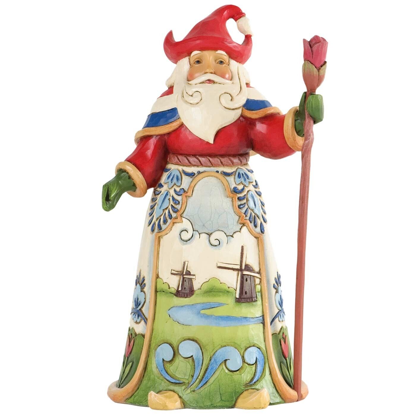 Jim Shore Heartwood Creek Dutch Santa Claus Christmas 7in Figurine Sinterklaas