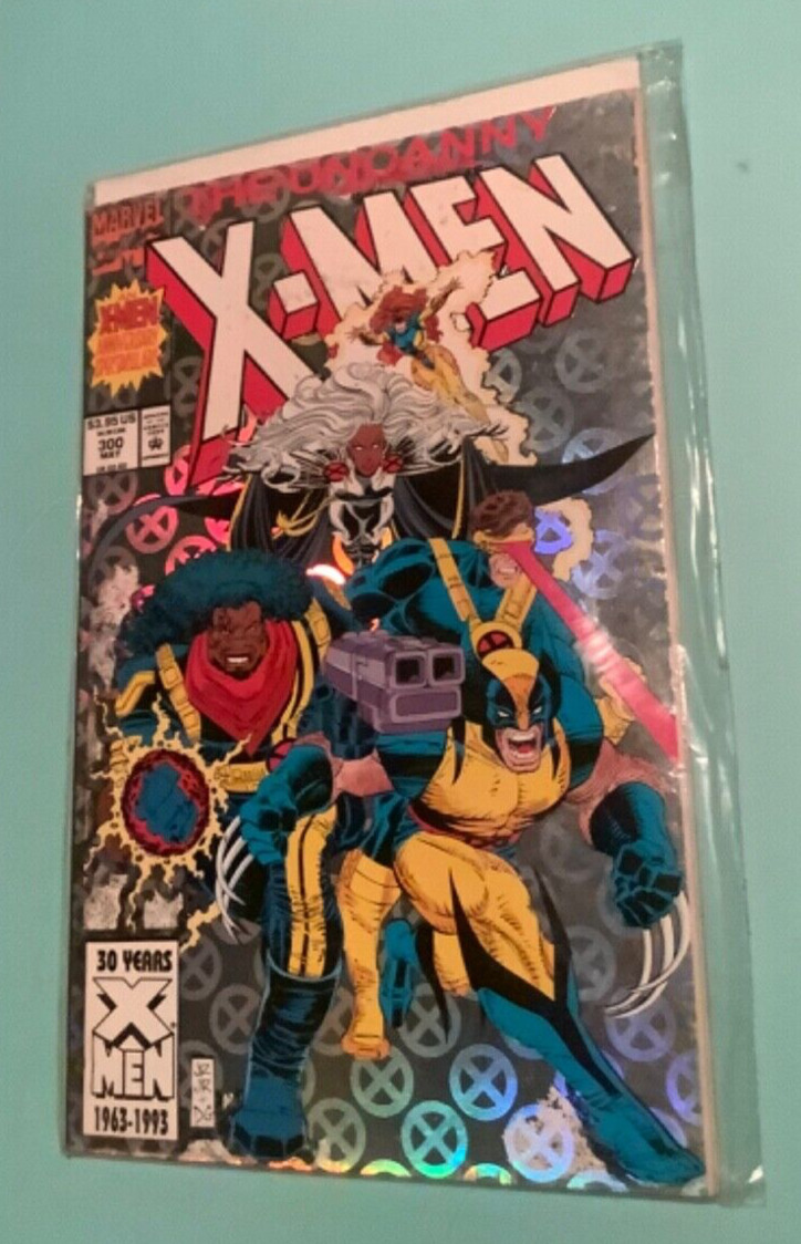 Marvel Comics The Uncanny X-Men Issue 300 Anniversary Spectacular Foil Cover
