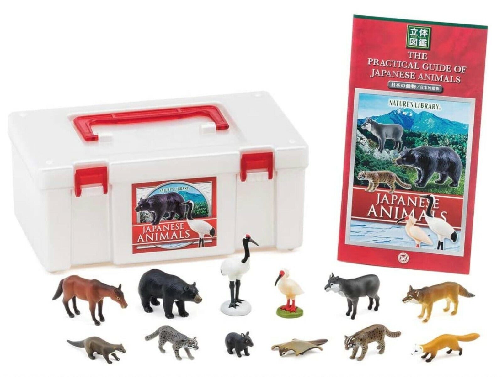 New Colorata Japanese Animals PVC12 Miniature Figure Set 