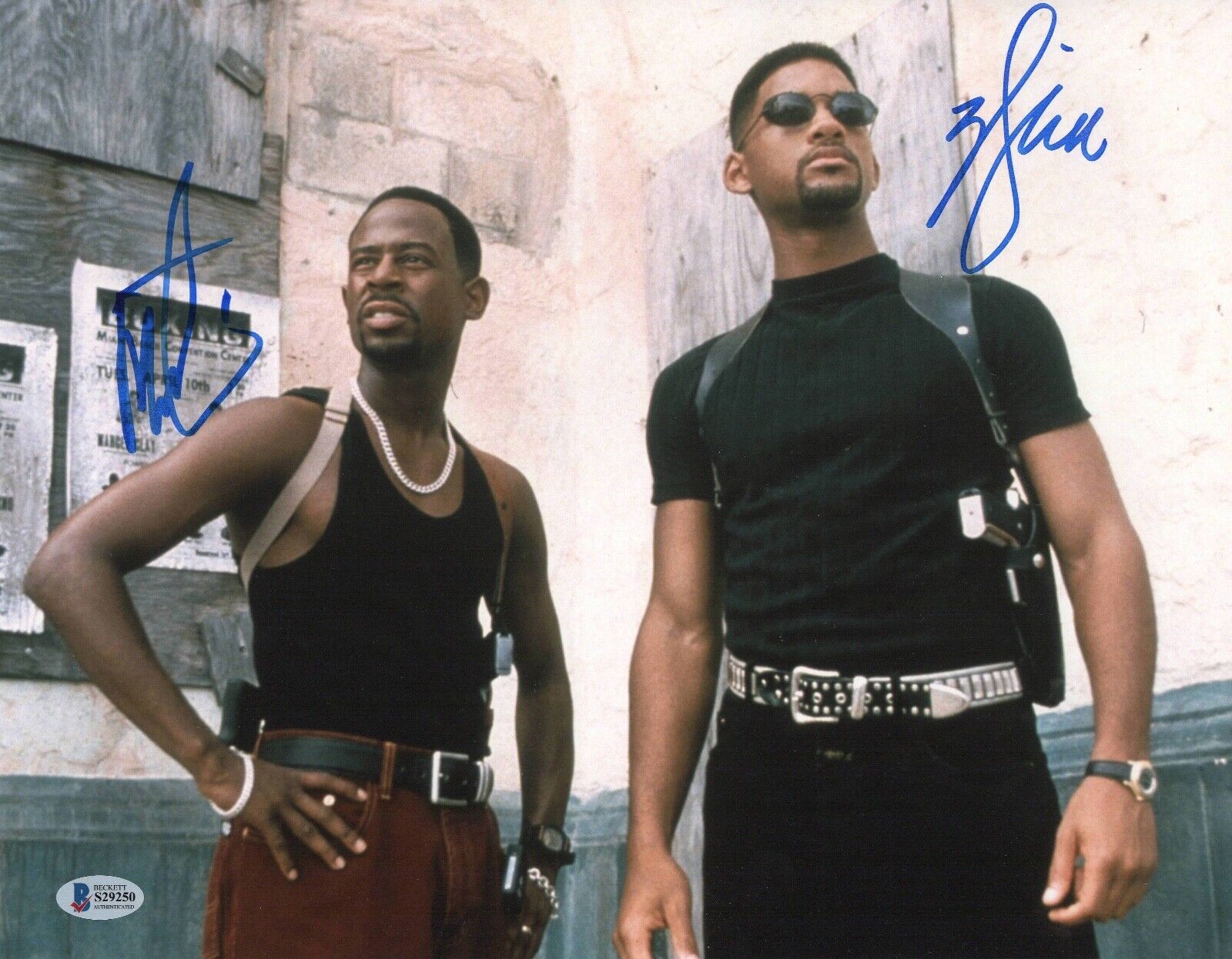  MARTIN LAWRENCE WILL SMITH SIGNED AUTO \