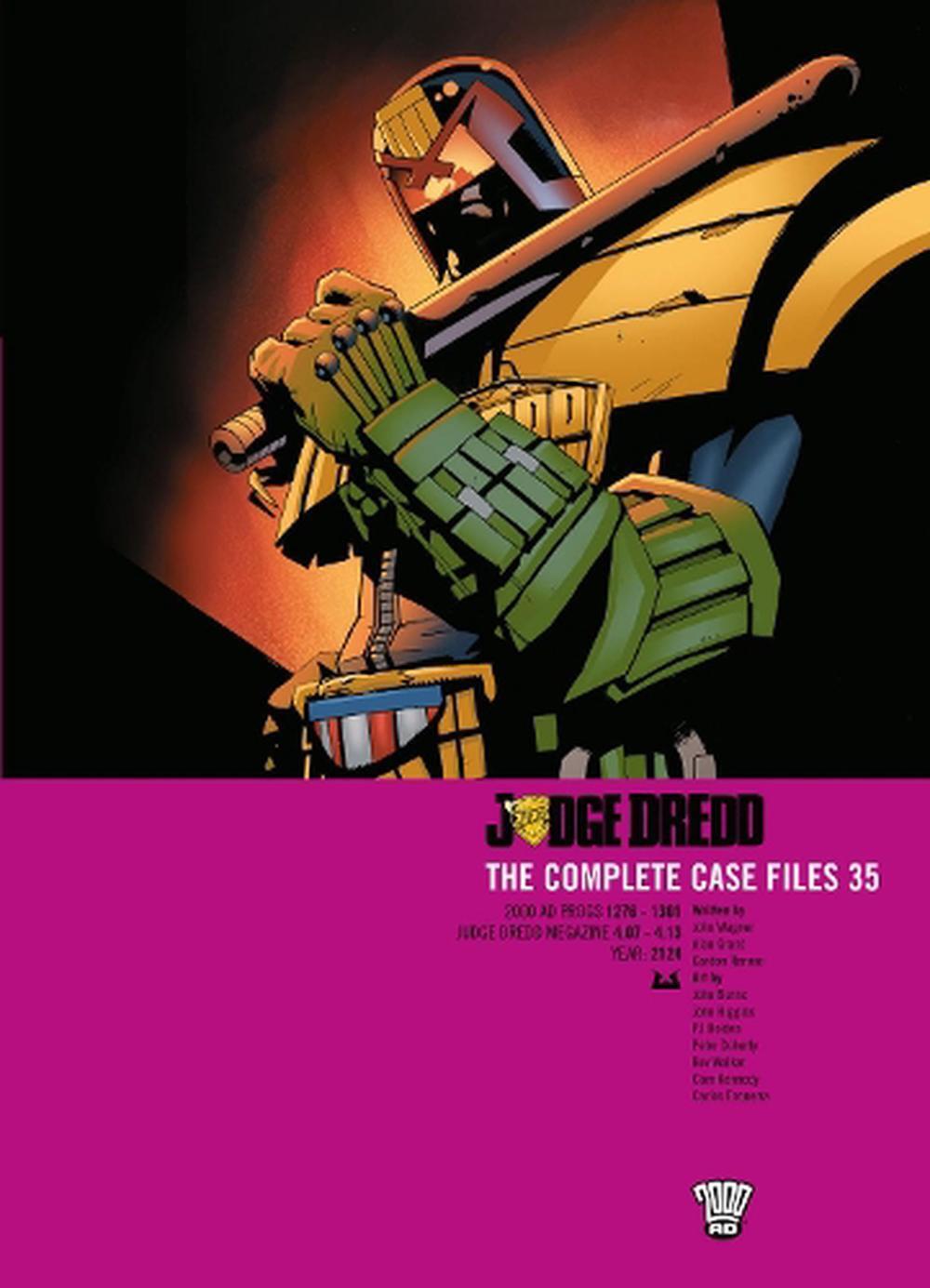 Judge Dredd: The Complete Case Files 35 by John Wagner Paperback Book