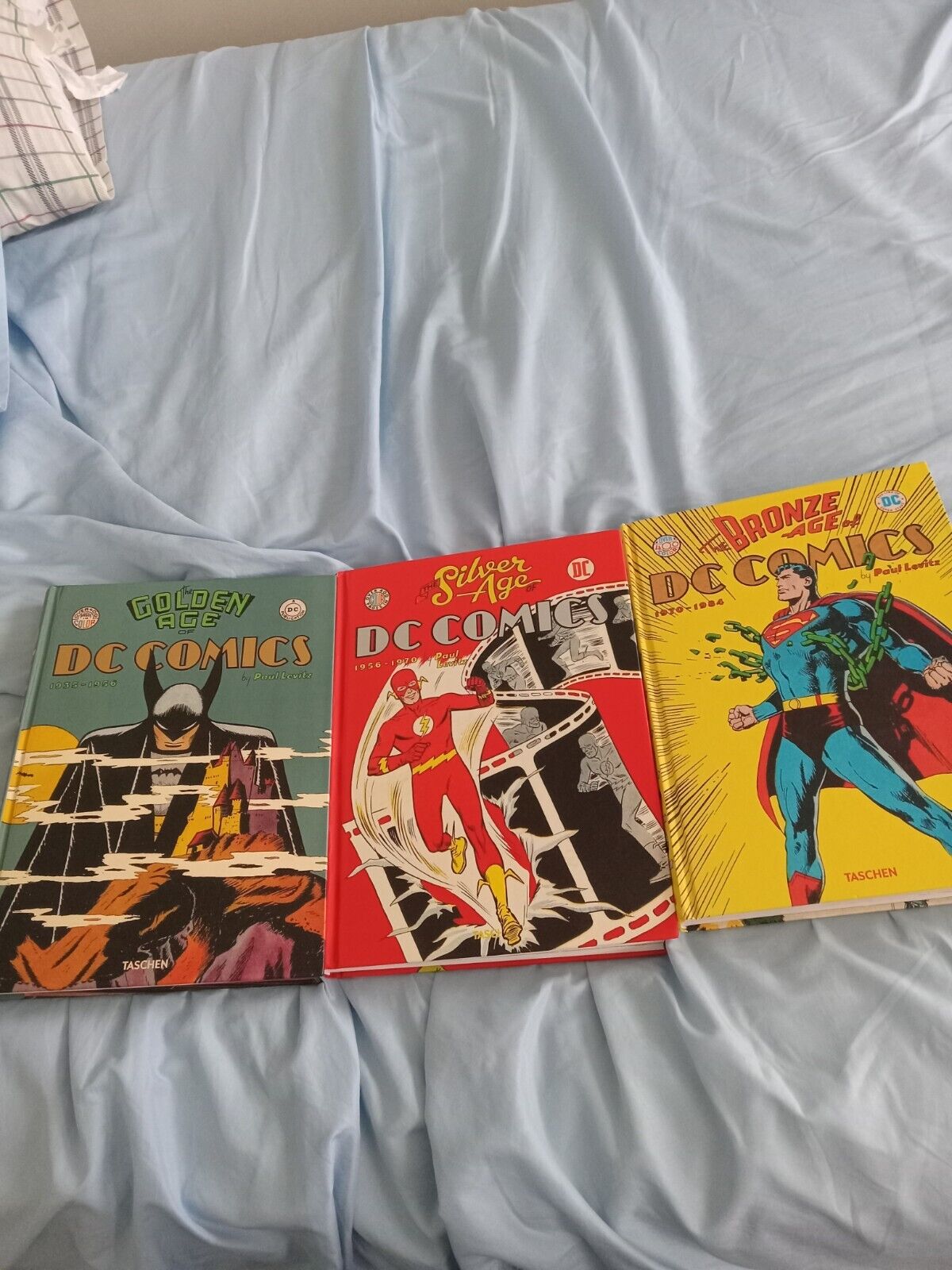 DC Comics THE GOLDEN/SILVER/BRONZE AGE OF DC COMICS