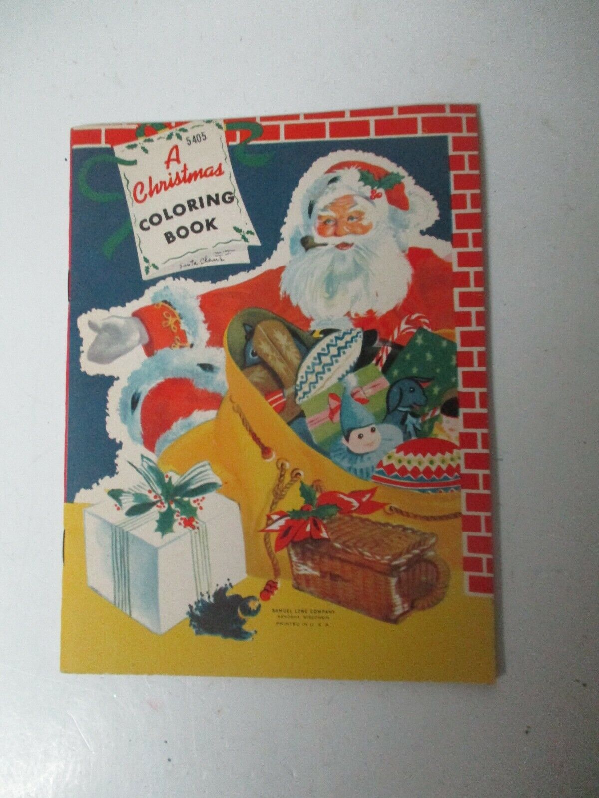 1950\'s Samuel Lowe Co of Wisconsin - Christmas Coloring Book