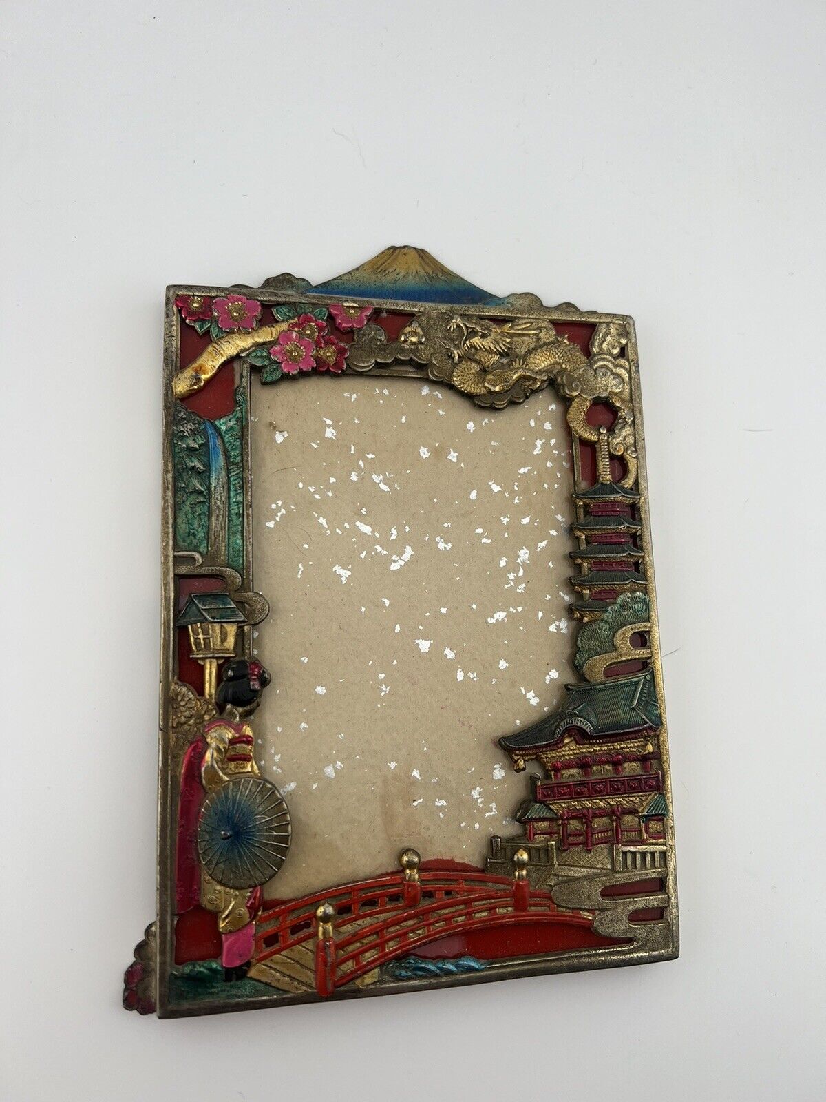 antique japanese picture frame