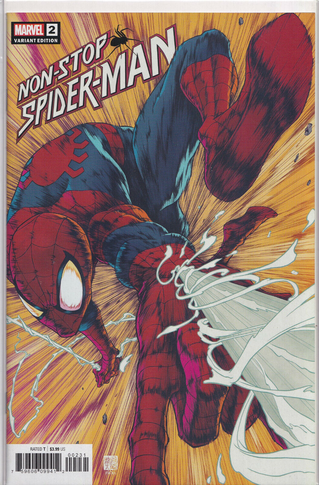 NON-STOP SPIDER-MAN #2 (OKAZAKI VARIANT) COMIC BOOK ~ Marvel Comics