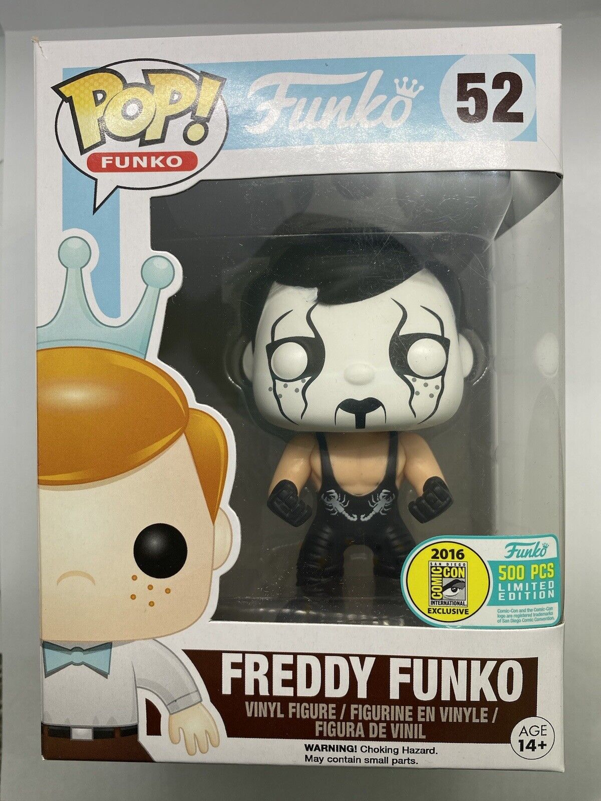 Funko POP Freddy as Sting 2016 SDCC 500 Pieces #52 Exclusive Limited Edition