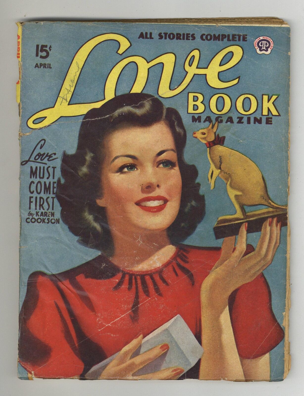 Love Book Magazine Pulp Apr 1945 Vol. 25 #3 FR 1.0 Low Grade