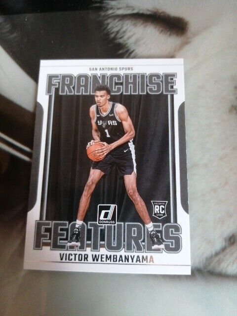 Victor Wembanyama Franchise Features Donruss 2023-24 Rookie RC