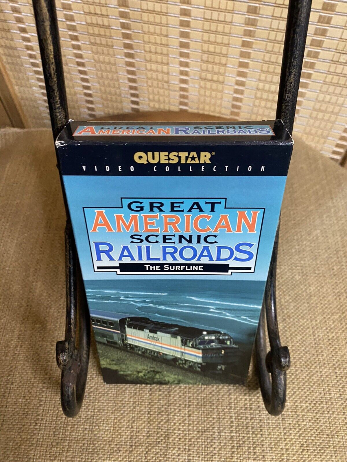 Great American Scenic Railroads The Surfline Train VHS Railroad