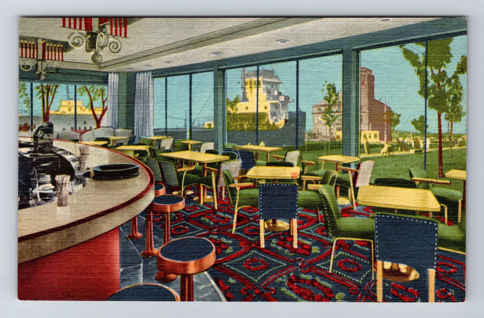 Chicago IL-Illinois, Hotel Ojibway, Advertisement, Antique, Vintage Postcard