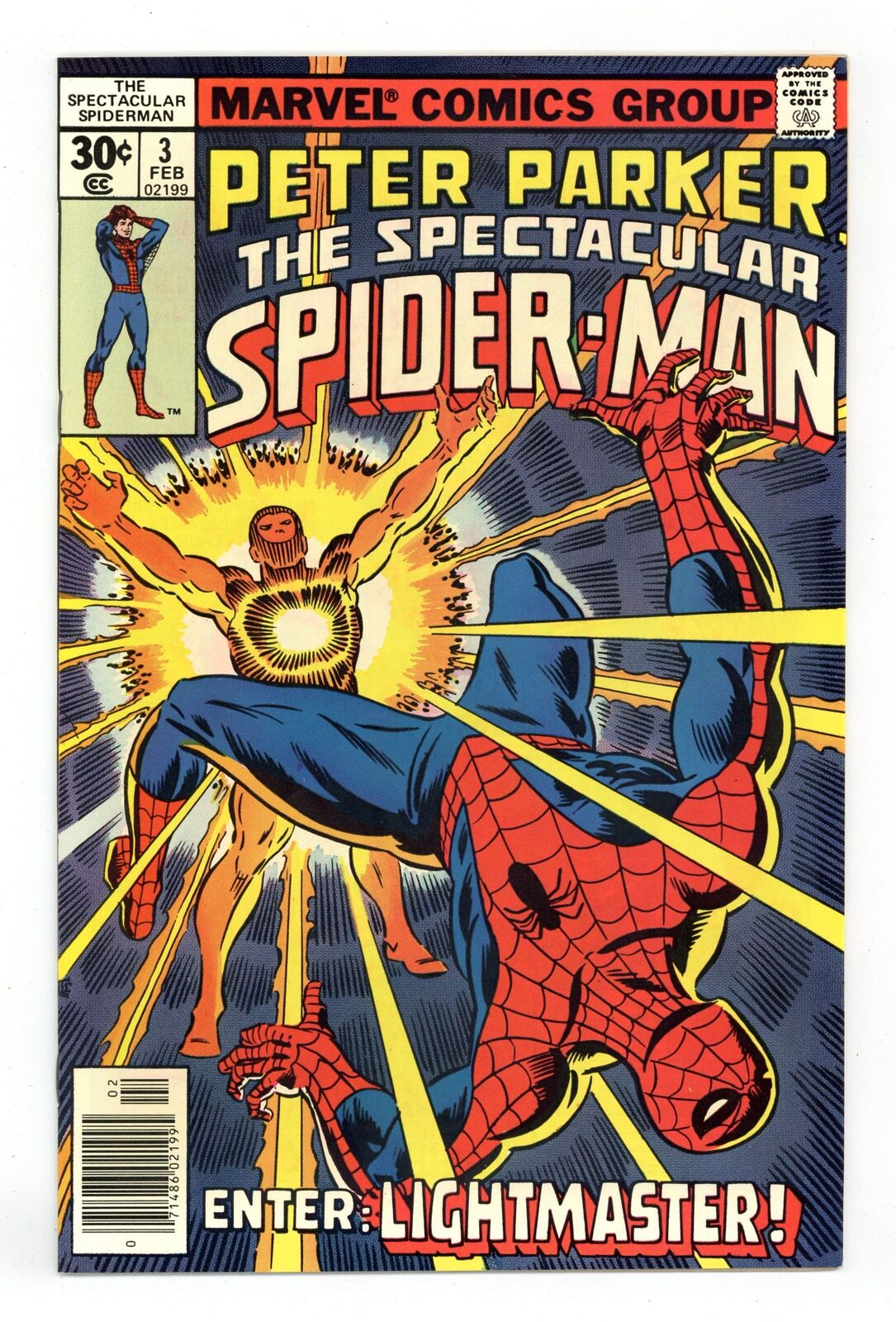Spectacular Spider-Man Peter Parker #3 NM 9.4 1977