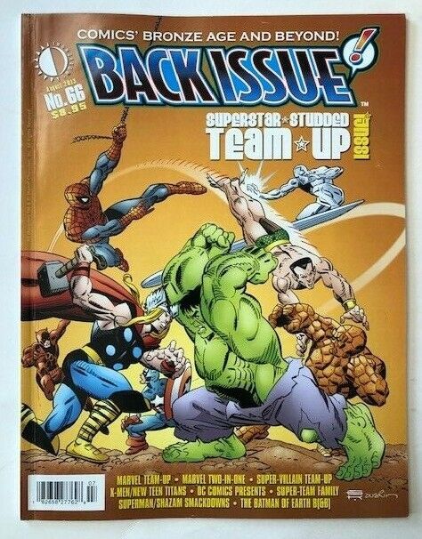 Back Issue #66  Bronze Age Team-Ups Marvel Team-Up & Two-in-One DC Presents