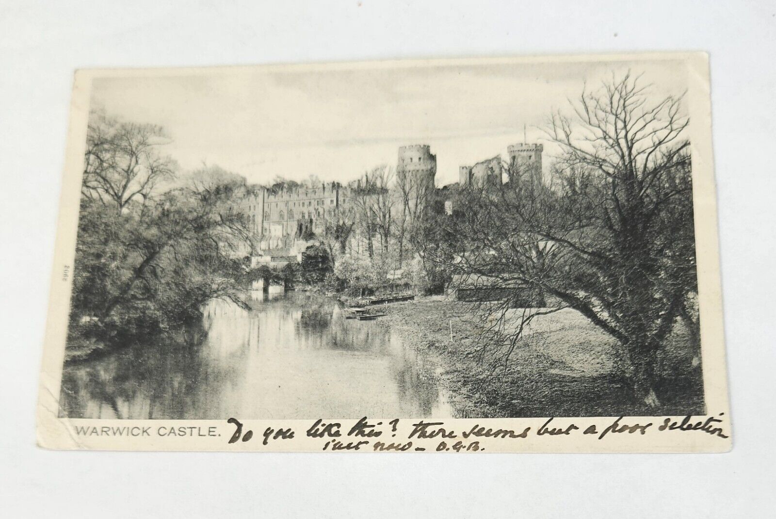 Warwick Castle Antique Postcard
