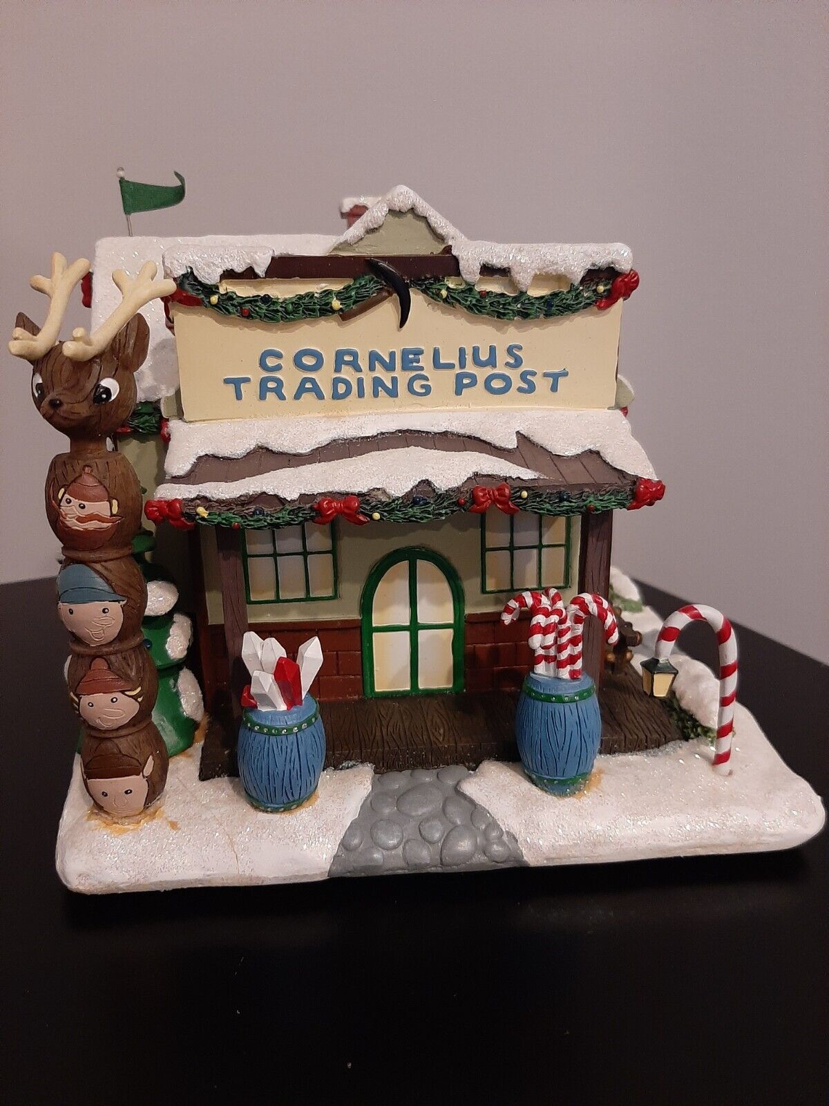 Hawthorne Village Rudolph’s Christmas Village: Trading Post