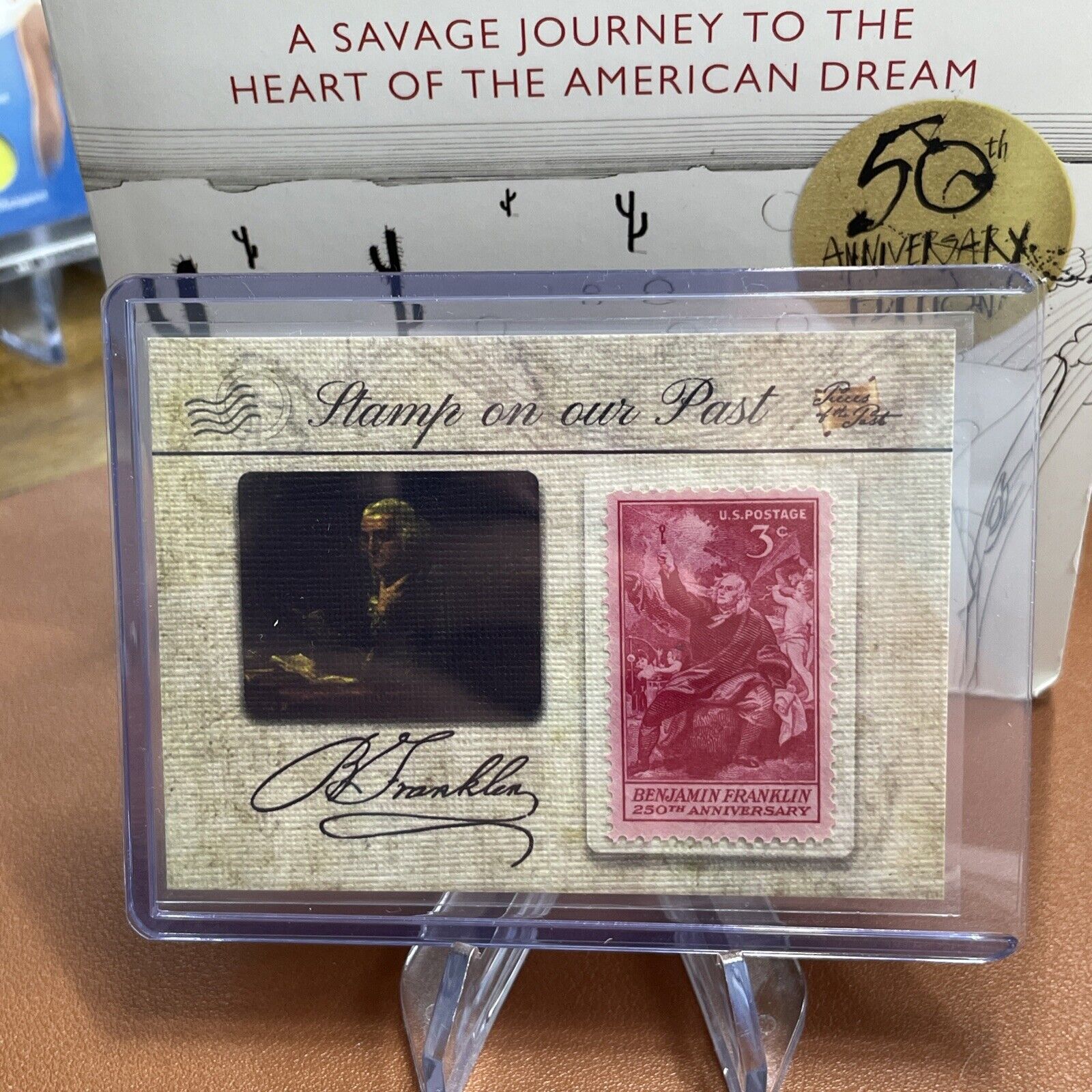 Pieces Of The Past 2018 The Bar Benjamin Franklin Stamp Relic🔥🇺🇸