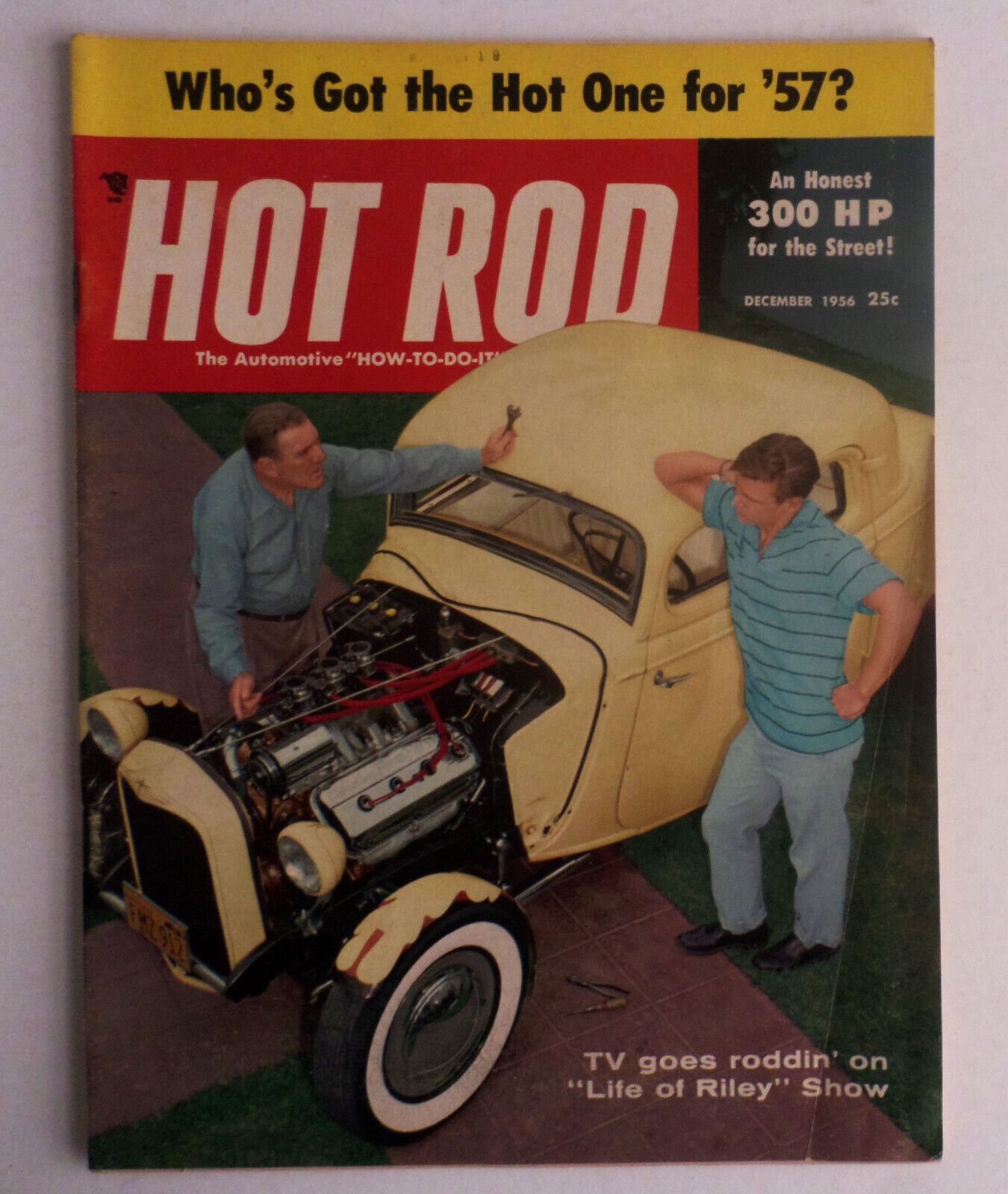 HOT ROD Magazine, 1956, December. Excellent Condition
