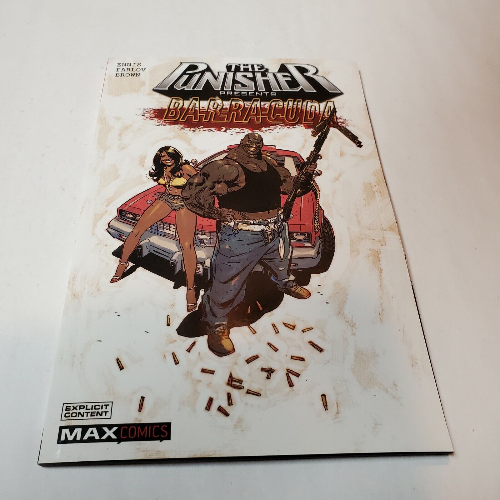 The Punisher Presents Barracuda TPB Softcover Marvel MAX 2007 Garth Ennis New