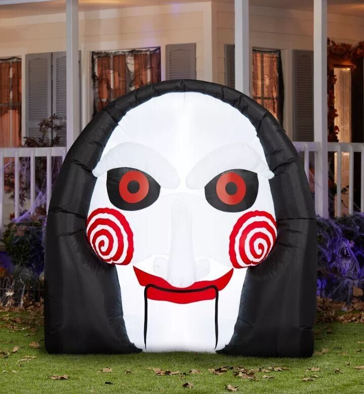 5\' JIGSAW FROM SAW MOVIES Airblown Lighted Yard Inflatable