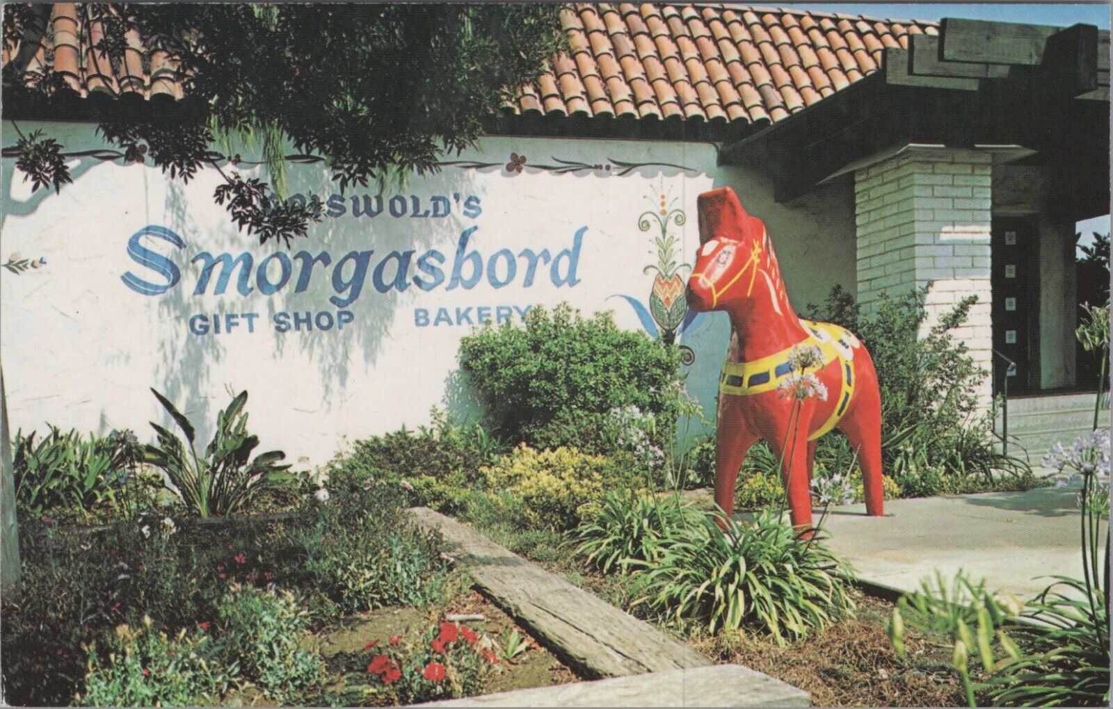 Griswold\'s Smorgasbord Restaurants Claremont California CA Postcard UNP 7177c3