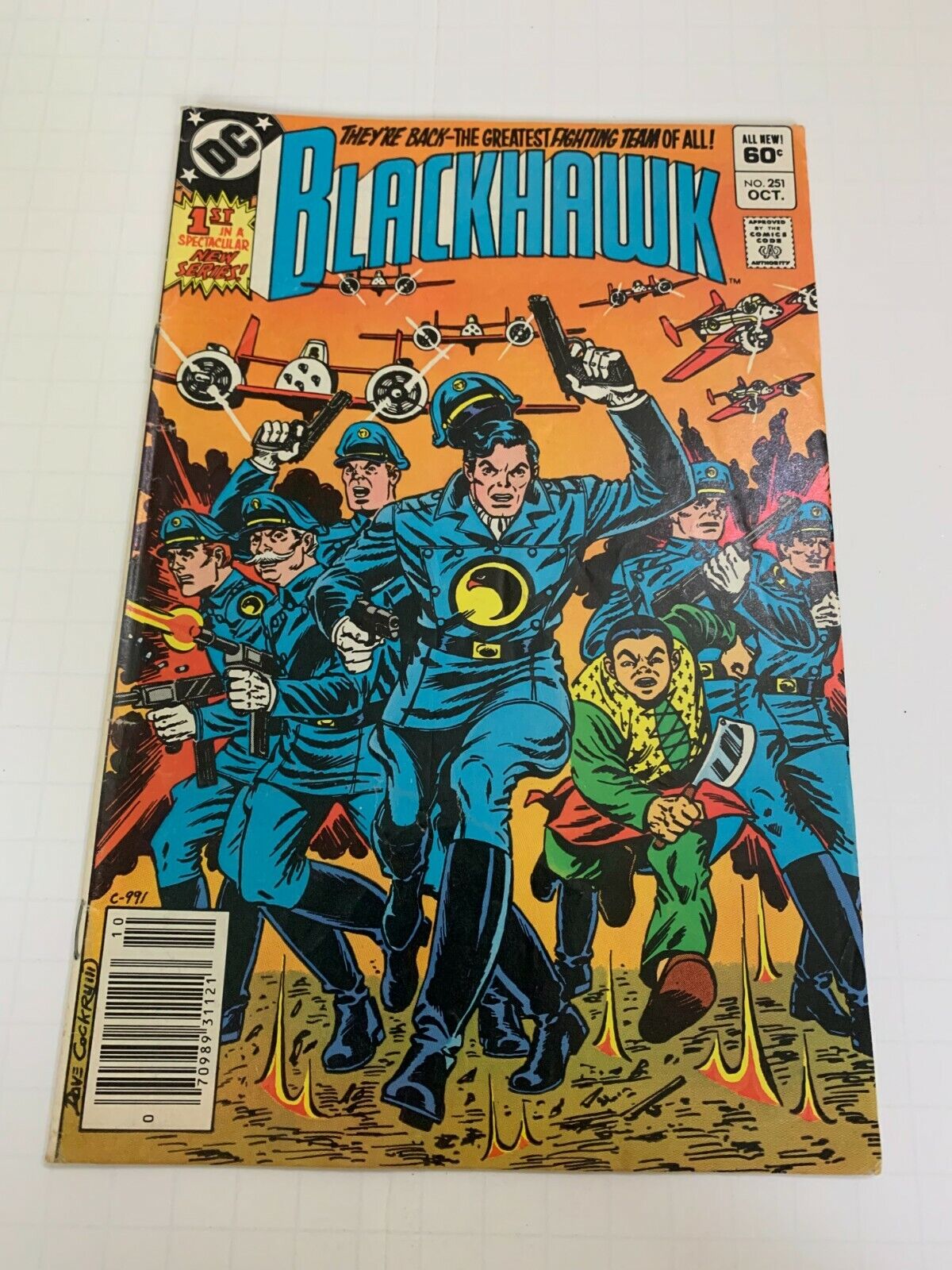 1982 Blackhawk Volume 31 Number 251 DC Comics Comic Book