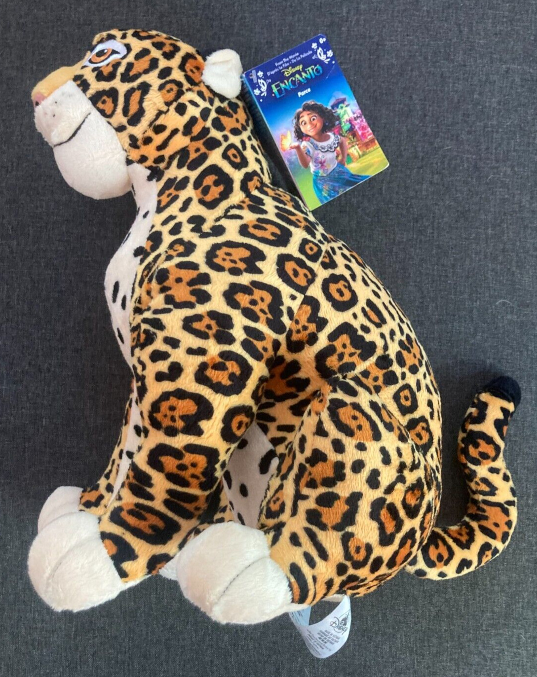 NEW Disney Store Encanto Jaguar Parce Plush Stuffed Animal Toy 14 1/2\