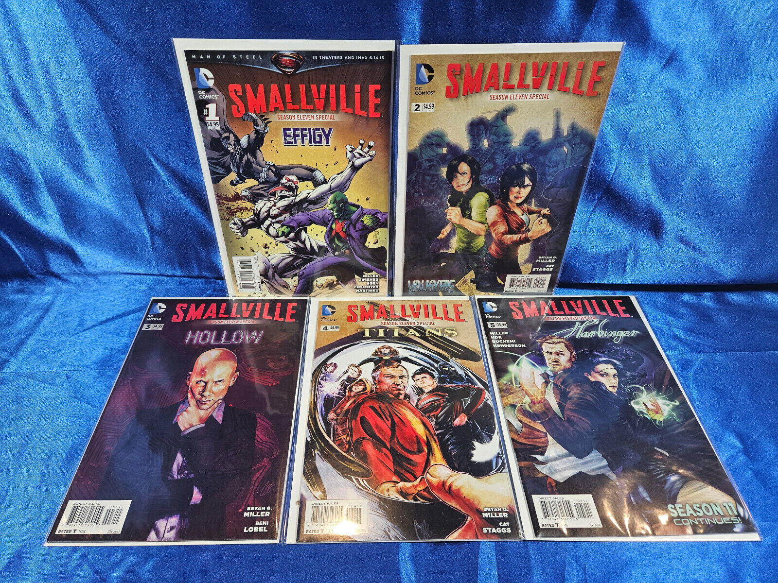 Smallville Season 11 Special #1-5 (DC 2012) 1 2 3 4 5 Bryan Q. Miller