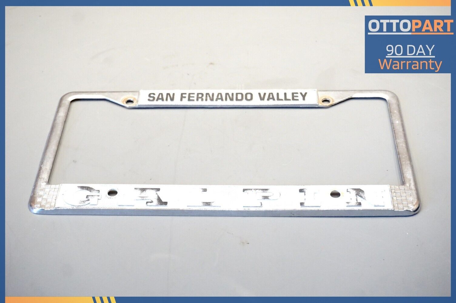 1994 JAGUAR XJS 2+2 Galpin San Fernando Valley Metal License Plate Frame