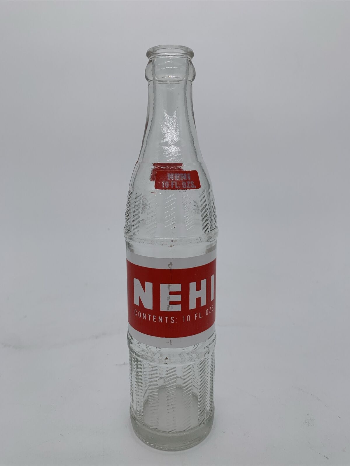 Vintage 1960’s NEHI ACL Soda Bottle 10 oz.