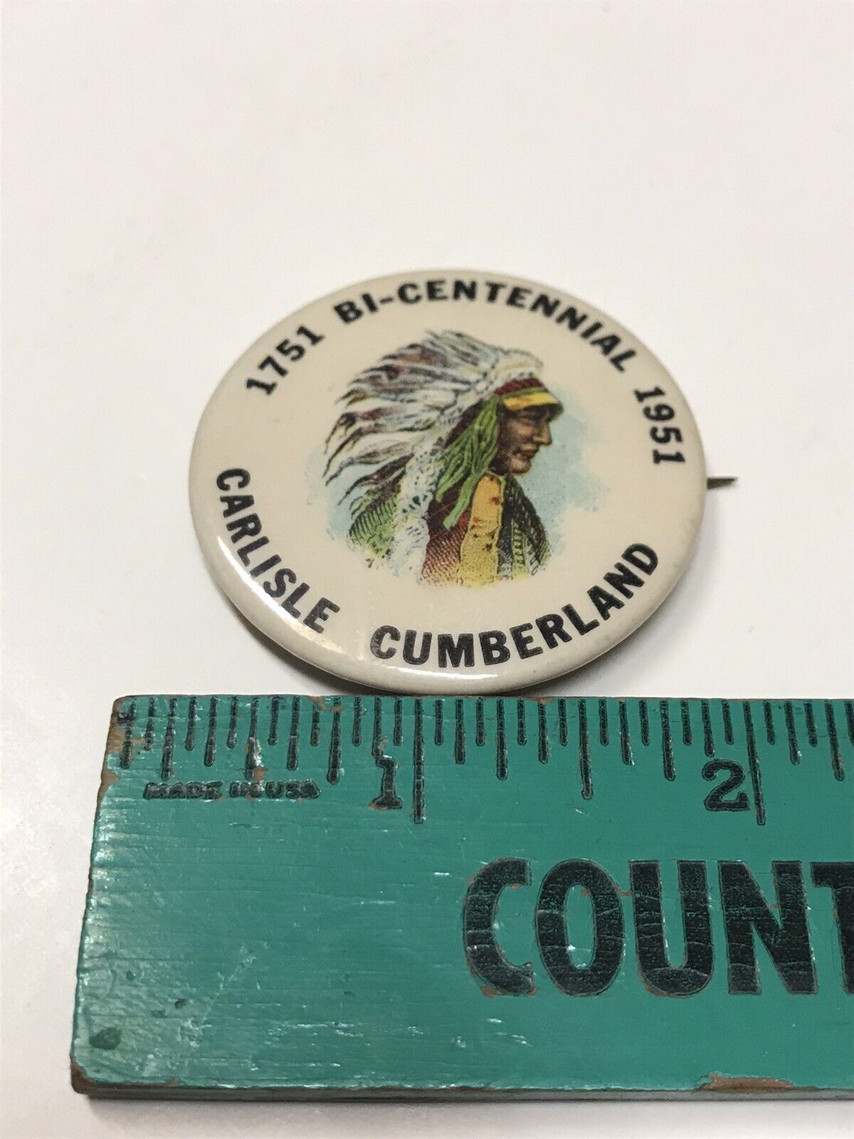 1951 Carlisle Pa Bi Centennial pin
