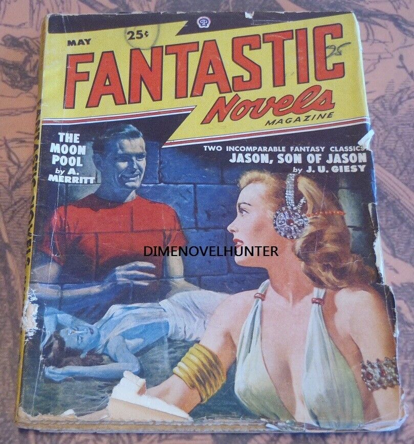 FANTASTIC NOVELS MAGAZINE MAY 1948 COVER  PULP  MAGAZINE