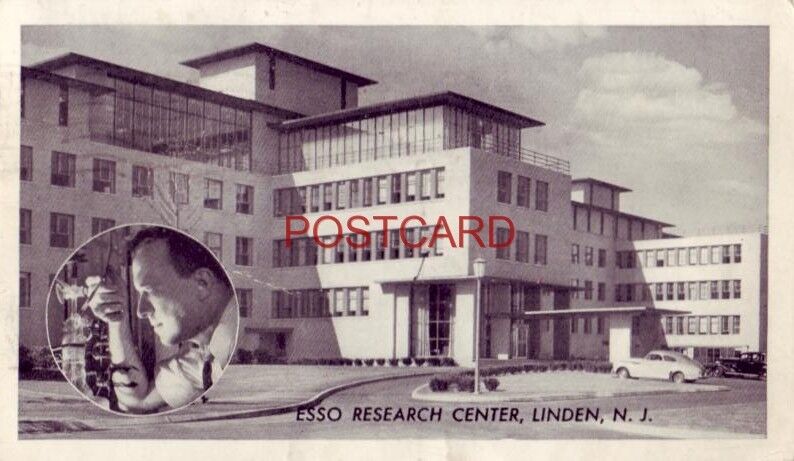 1949 ESSO RESEARCH CENTER, LINDEN, N.J. where new Esso Extra Motor Oil was born
