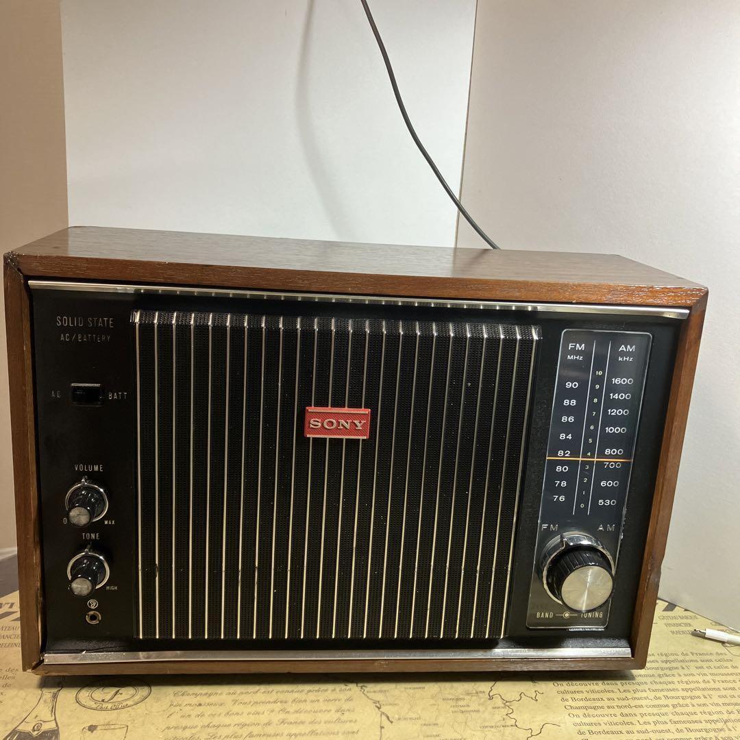 SONY TFM-9500 multi-sound transistor antique radio from Japan