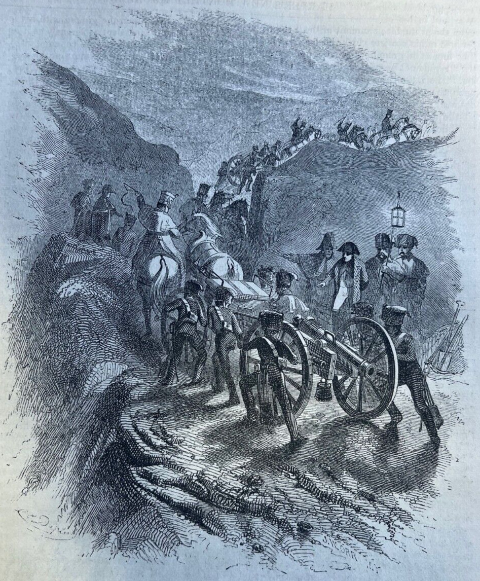 1853 Napoleon Bonaparte Jena and Auerstadt illustrated