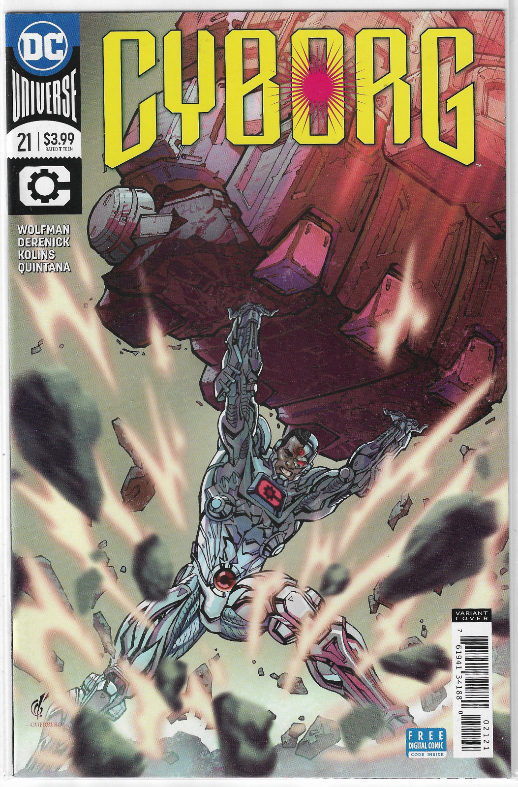 Cyborg (2018) #21 DC Comics Justice League