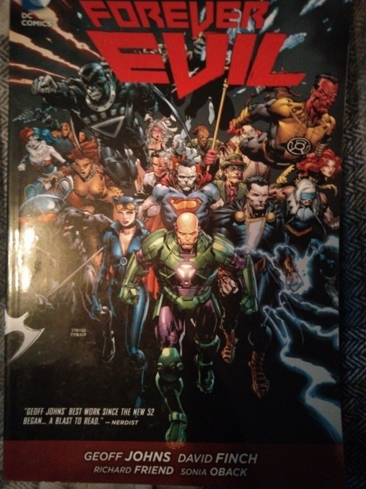 Forever Evil #1-7 VF / NM Complete Series Set DC Comics lot of 7 New 52