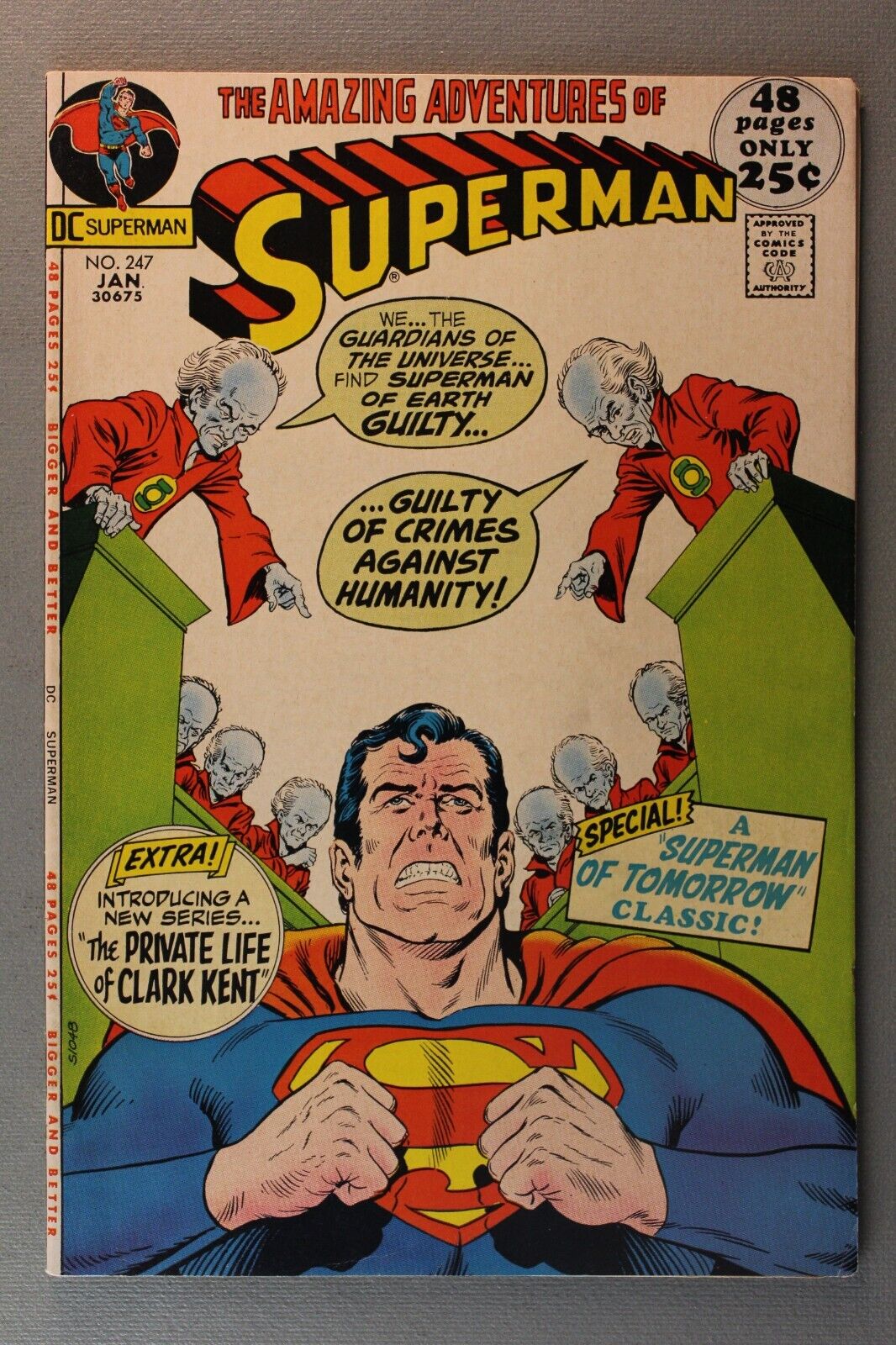 The Amazing Adventures Of Superman #247 *1972* 