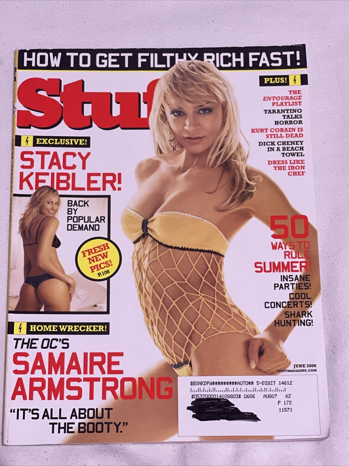 2006 June Stuff Magazine Stacy Keibler  (MH435)