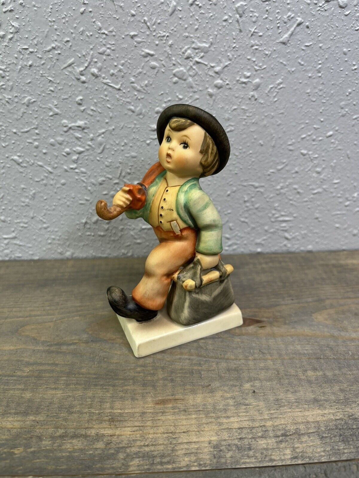 Goebel M.I. Hummel Merry Wanderer #11 2/0 Figurine West Germany Rare Vintage