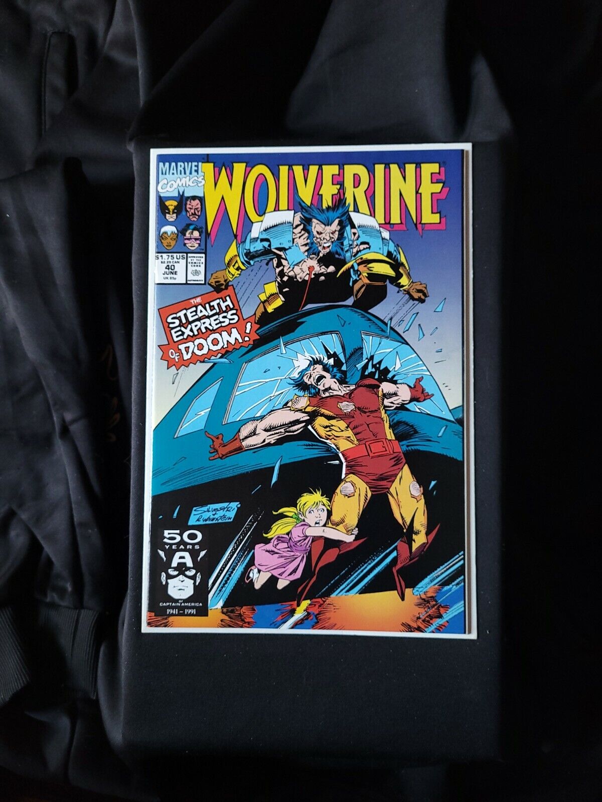 Marvel Wolverine #40. Excellent Condition WHITE PAGES