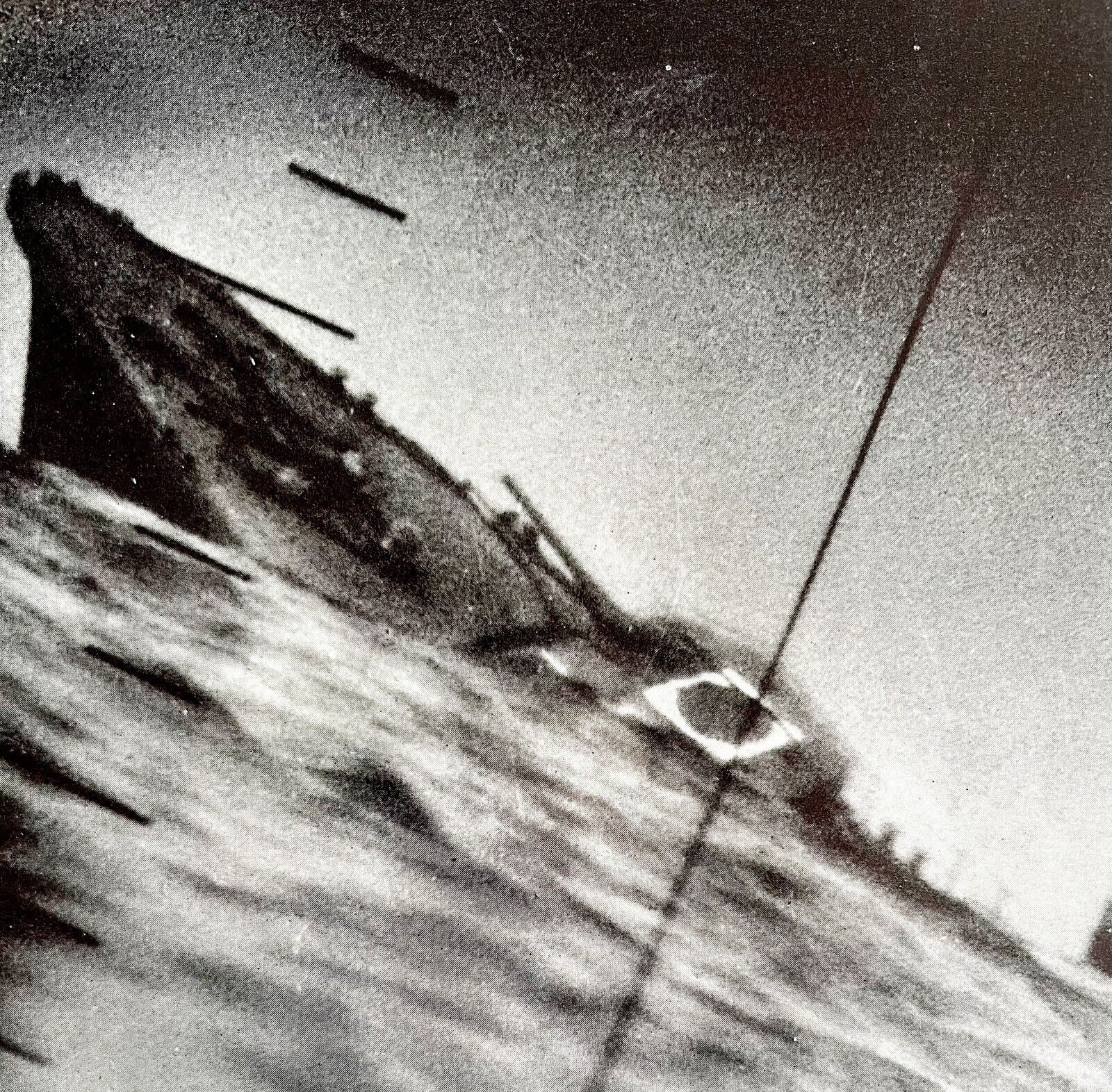 First Periscope Photo USS Wahu Torpedo Hit 1945 WW2 Photo Print Military DWHH9
