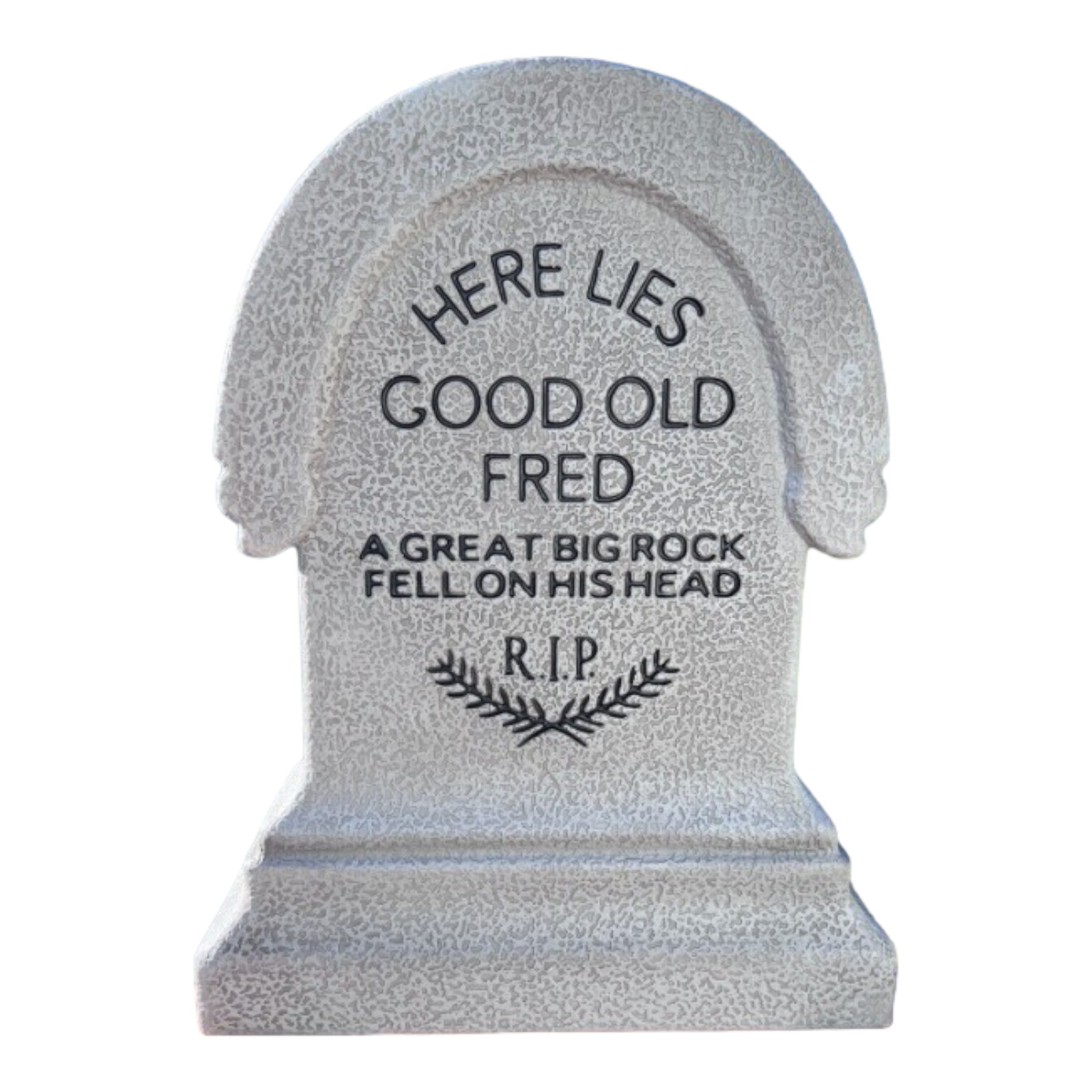 2\' ft Haunted Mansion Here Lies Good Old Fred Tombstone Blow Mold New