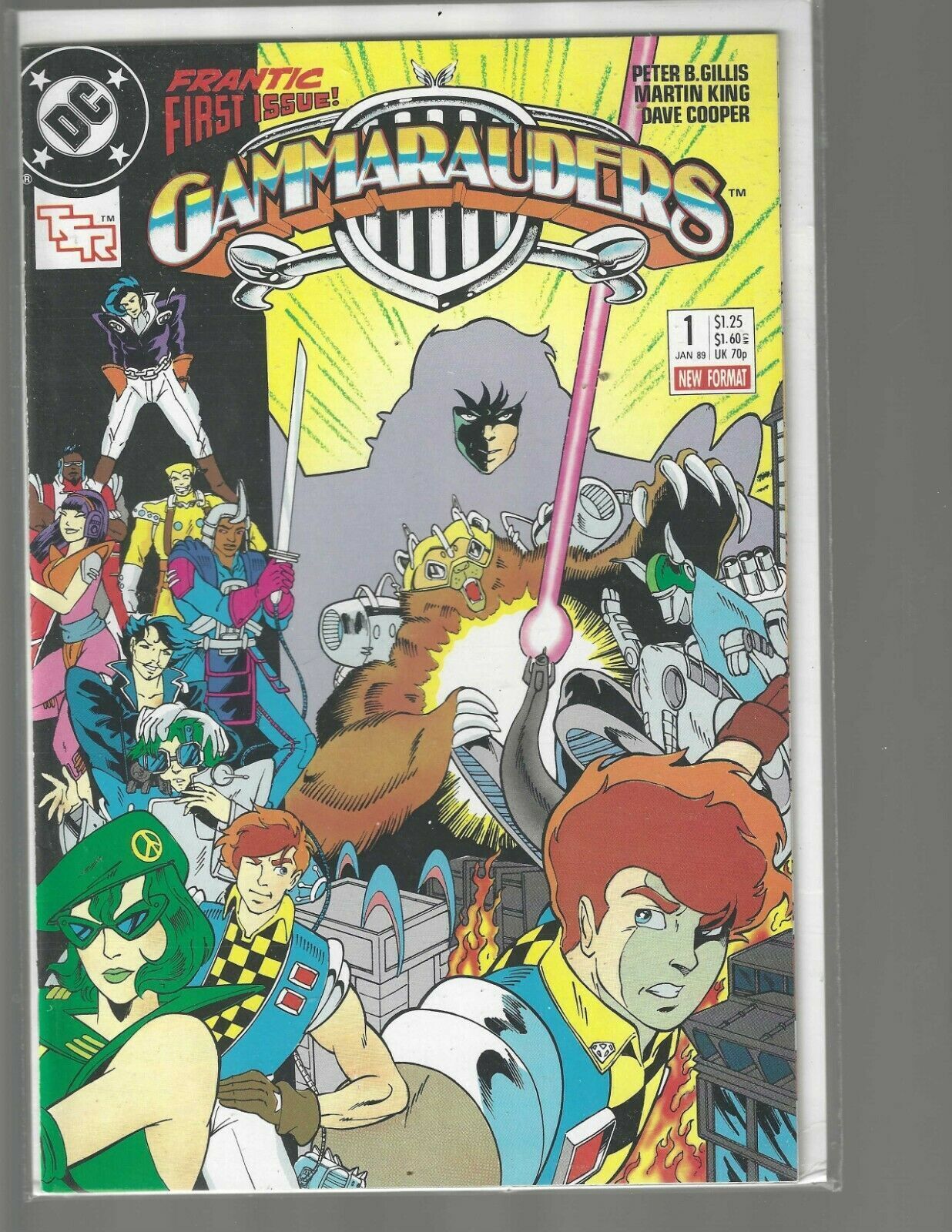 Gammarauders, #1, DC Comic, 1989, High Grade
