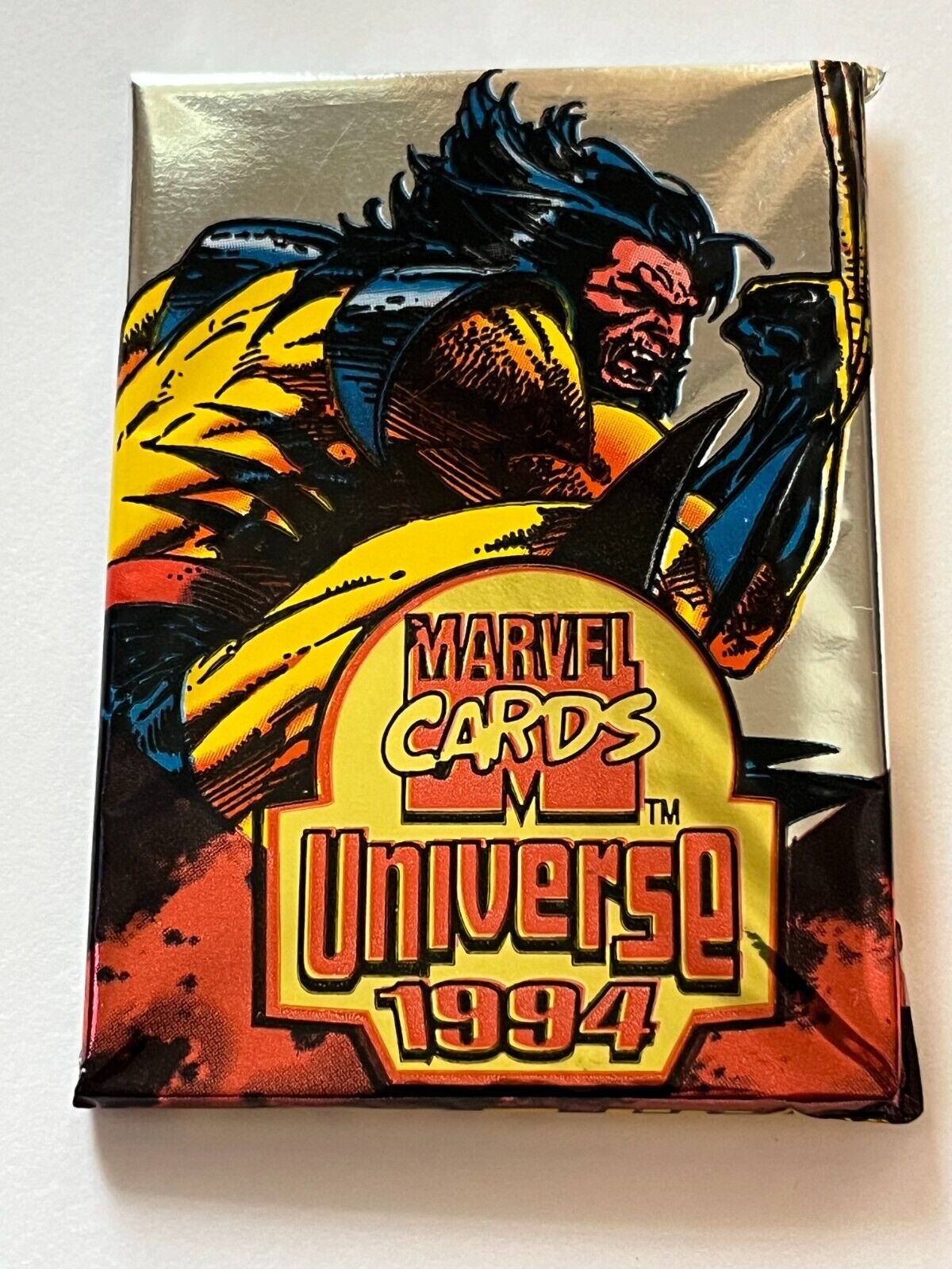 1994 Fleer Marvel Universe First Edition Trading Cards. (1) Sealed Pack. Vintage