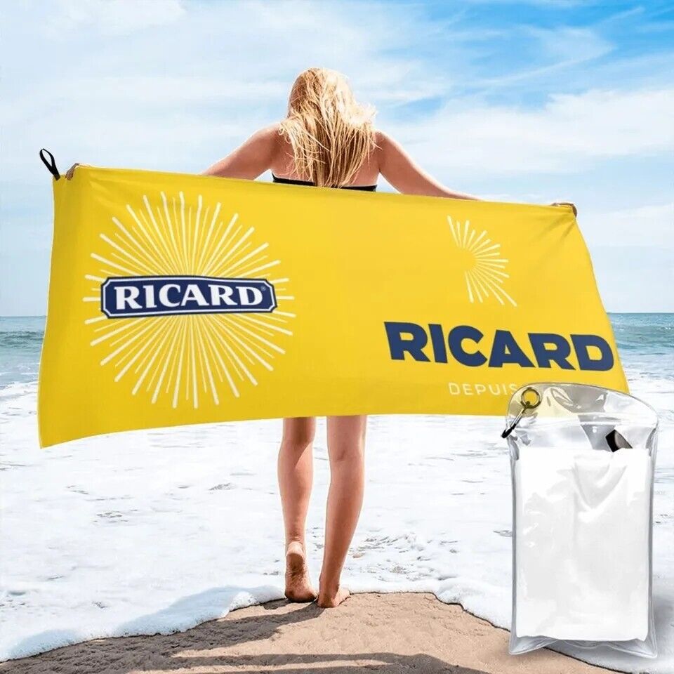 Ricard 1 luxury beach towel bath towel microdeficiency 80×160cm 