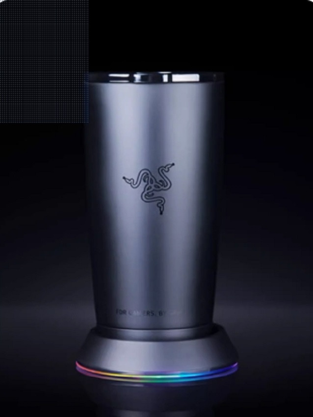 New Razer Serpent Chroma Mug Holder RGB Phantom Water Cup Mug Limited Edition