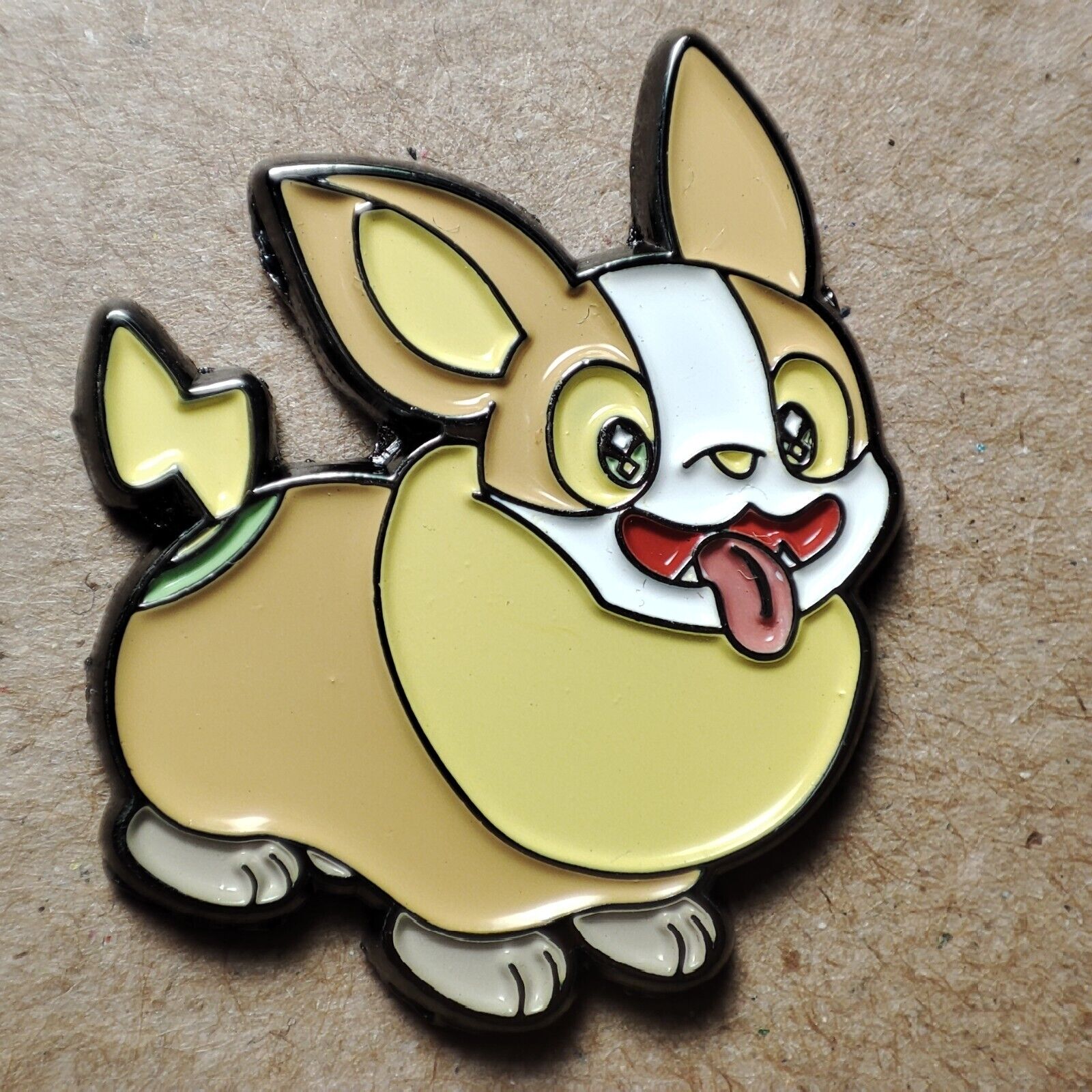 Yamper Pokemon Enamel Pin Cute Electric Dog Collectible Lapel Brooch Badge