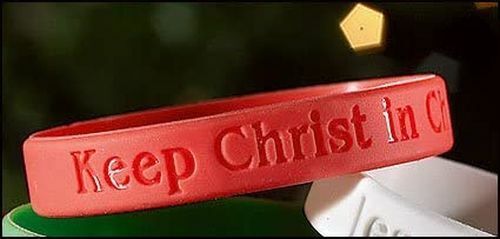 KEEP CHRIST IN CHRISTMAS -  RED - 8\